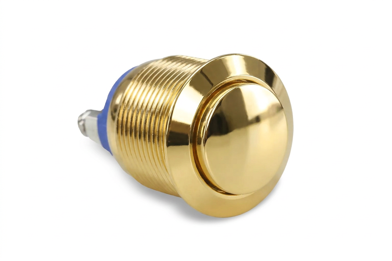 CM20 19mm Messing Taster Hervorstehend