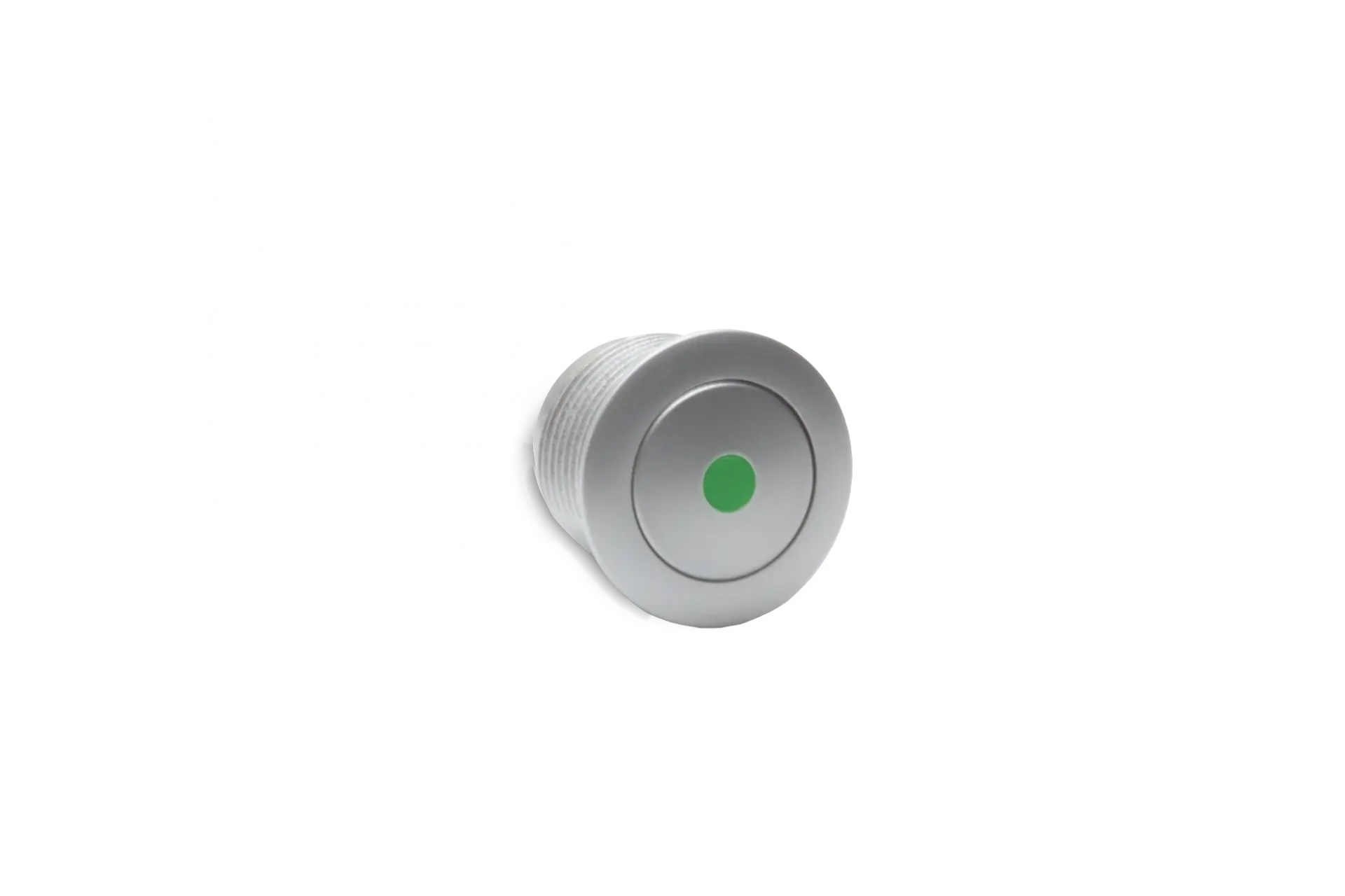 CMI57 16mm Zink Druckguss Schalter (rastend) Punktbeleuchtung Grün
