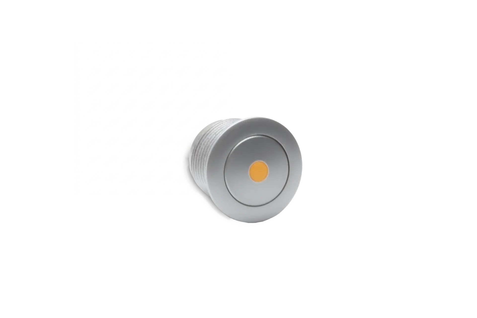 CMI57 16mm Zink Druckguss Schalter (rastend) Punktbeleuchtung Orange