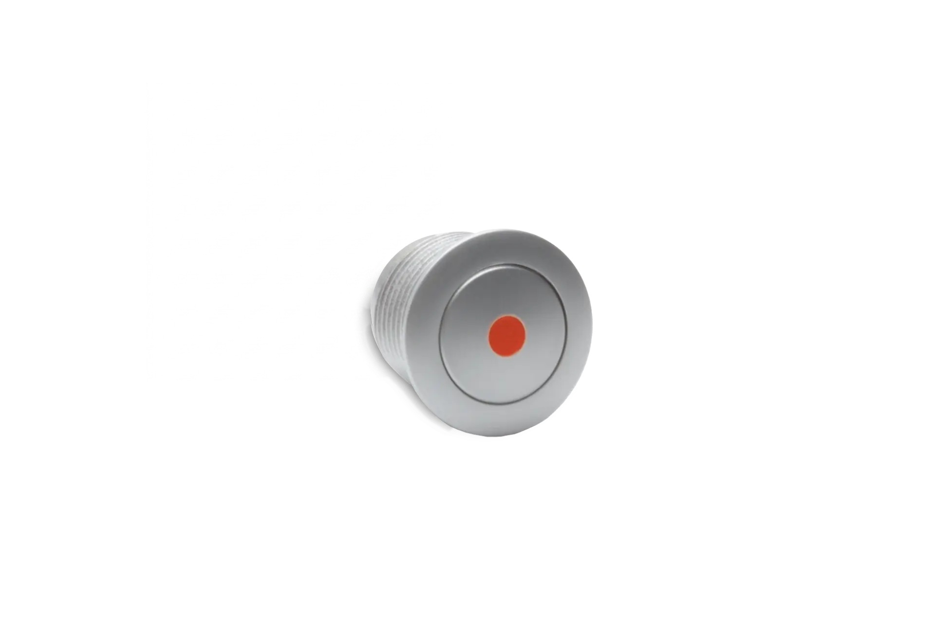 CMI57 16mm Zink Druckguss Schalter (rastend) Punktbeleuchtung Rot