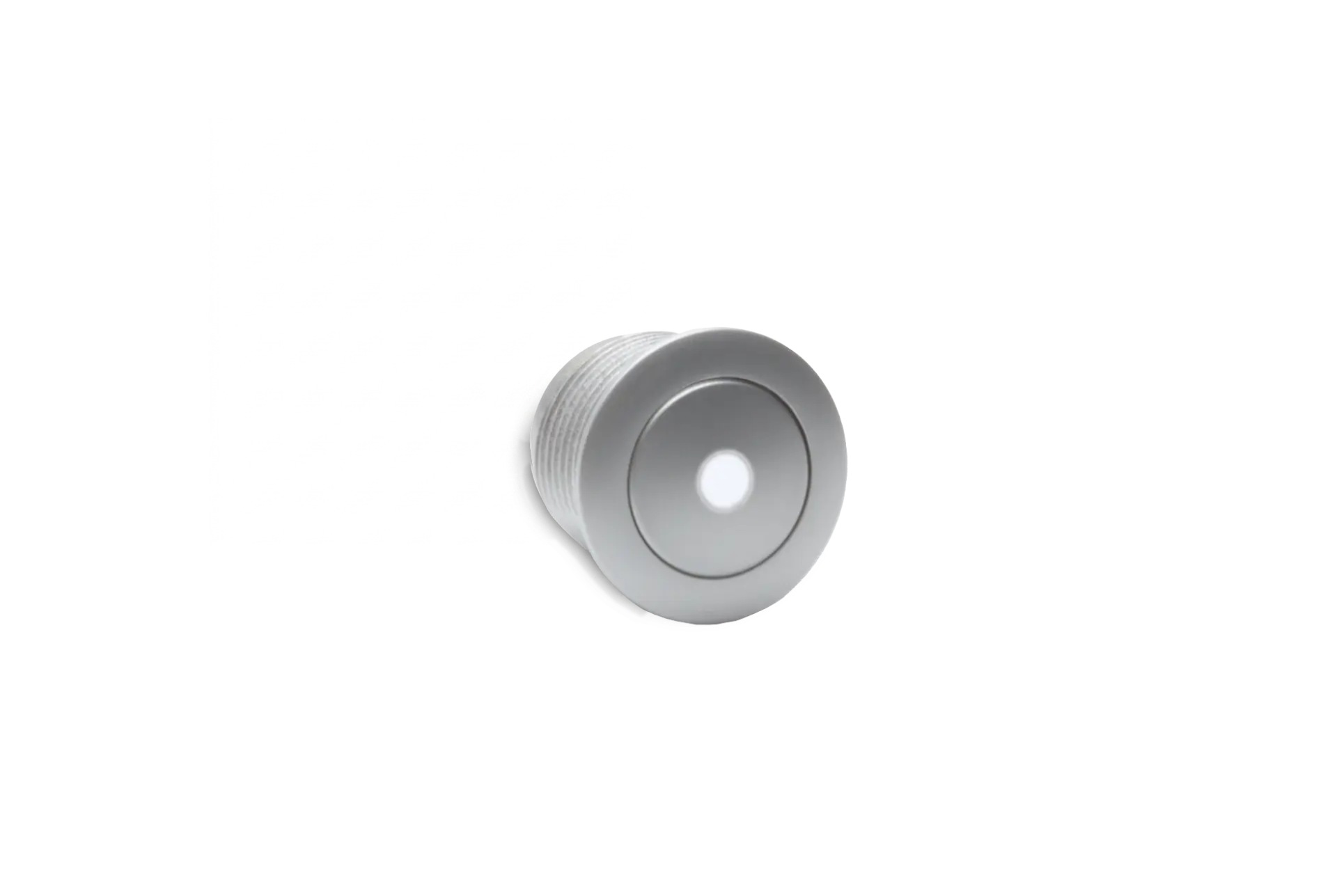 CMI57 16mm Zink Druckguss Schalter (rastend) Punktbeleuchtung Weiss