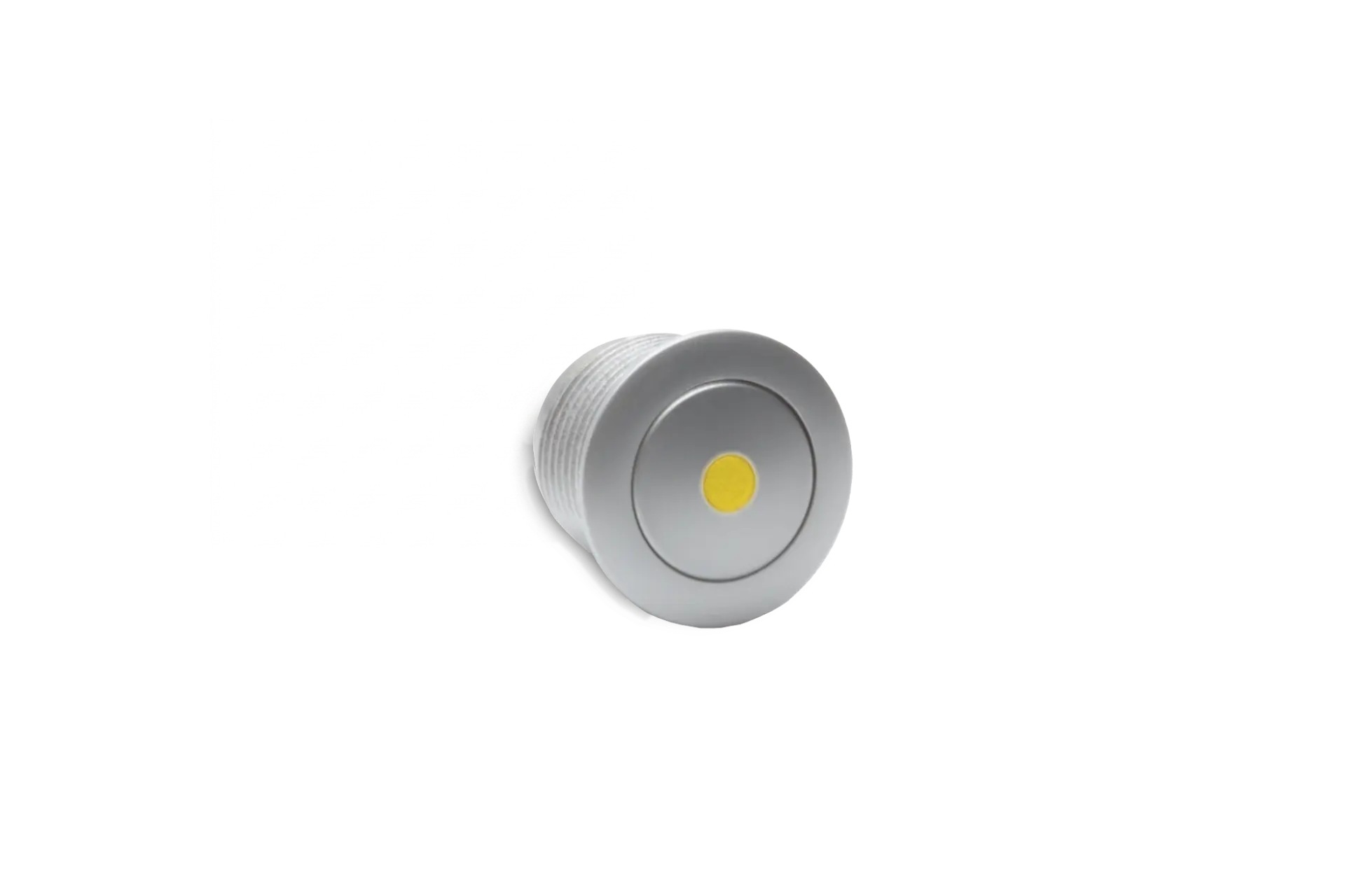 CMI57 16mm Zink Druckguss Schalter (rastend) Punktbeleuchtung Gelb