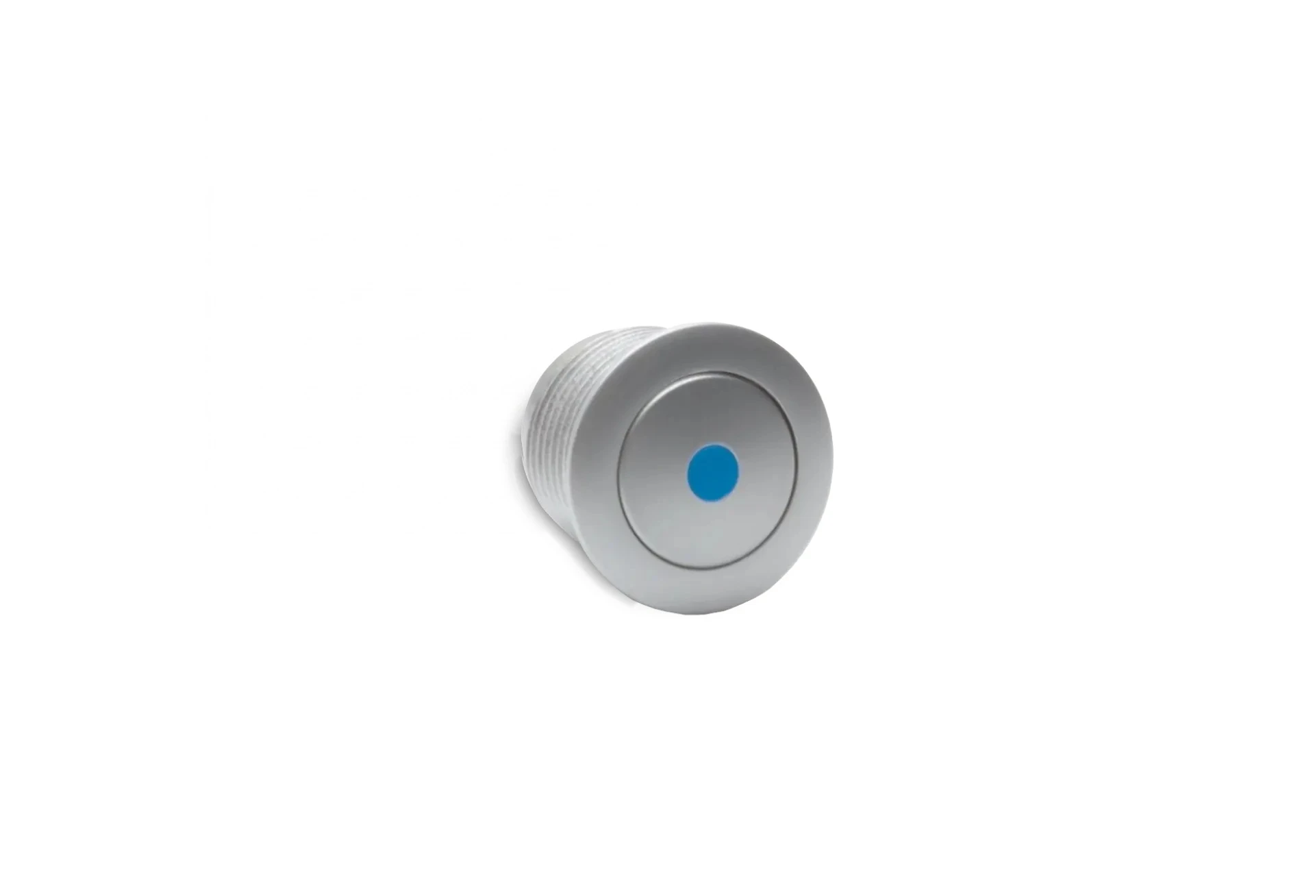 CMI57 16mm Zink Druckguss Schalter (rastend) Punktbeleuchtung Blau/Rot direkt