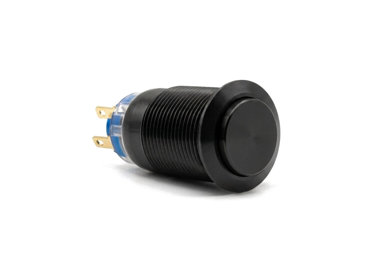 CM19 19mm Aluminium Schalter (rastend) Hervorstehend