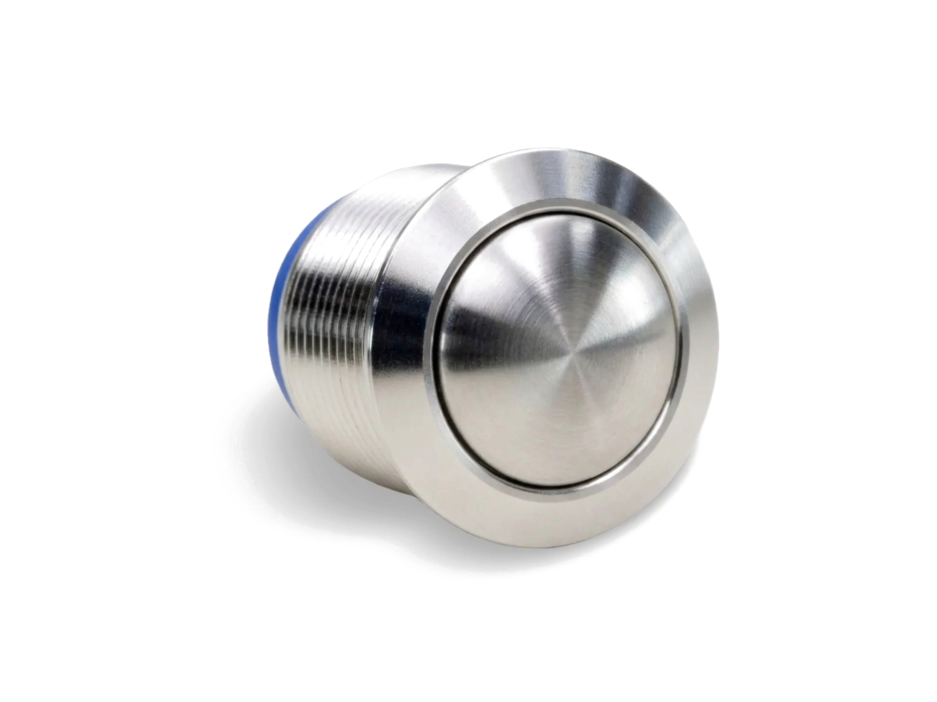CM20 19mm Edelstahl Taster Gewölbt