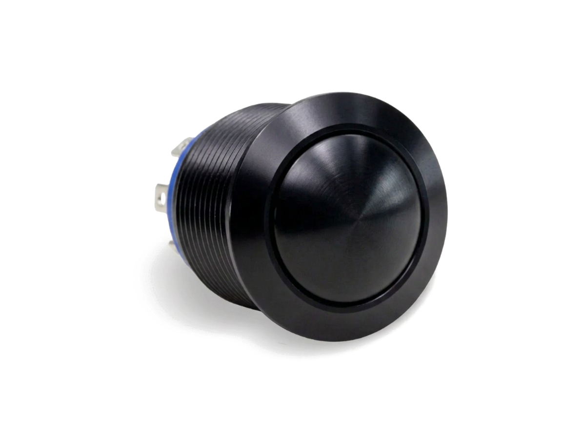 CM20 19mm Aluminium Taster Gewölbt