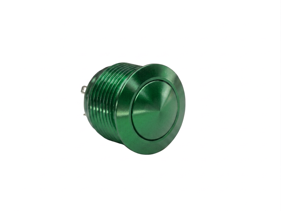 CM10 16mm Aluminium Taster Gewölbt