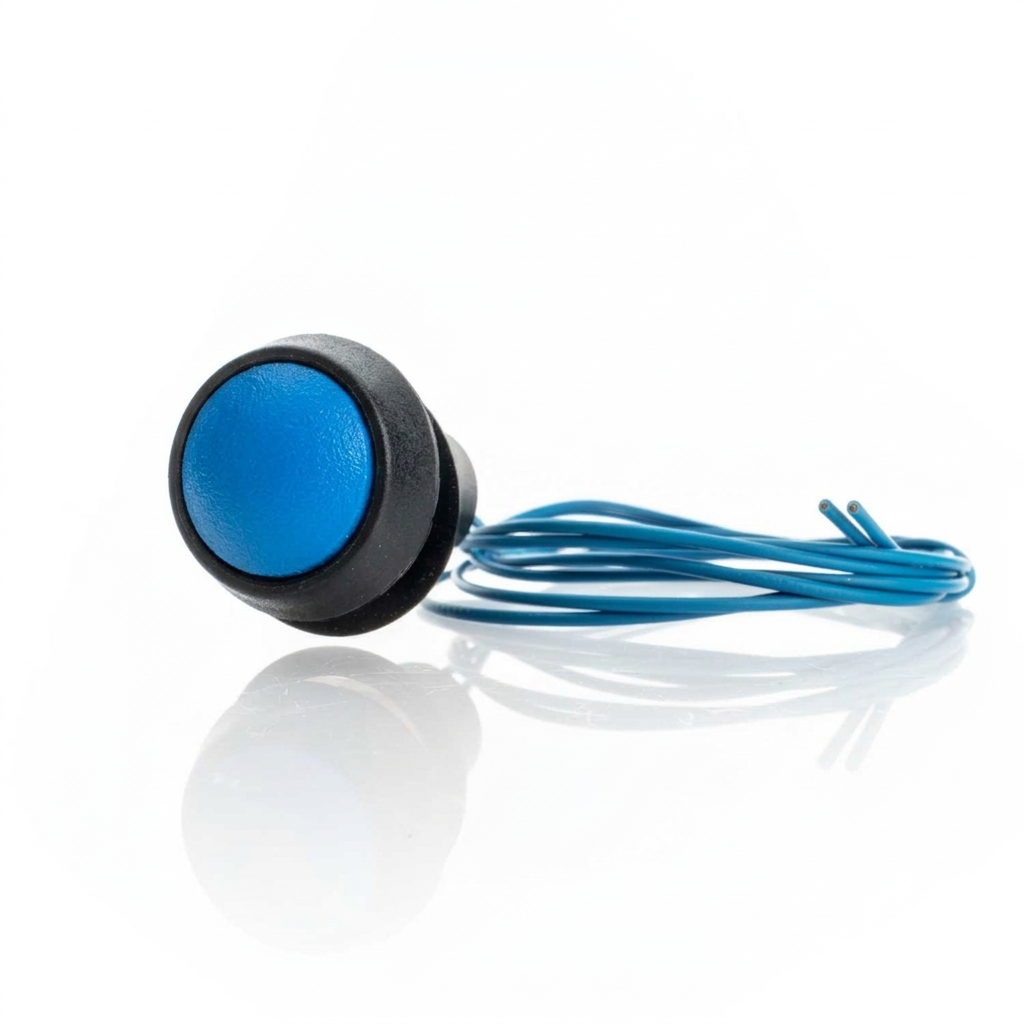 59er 12mm Kunststoff Taster Rund Blau