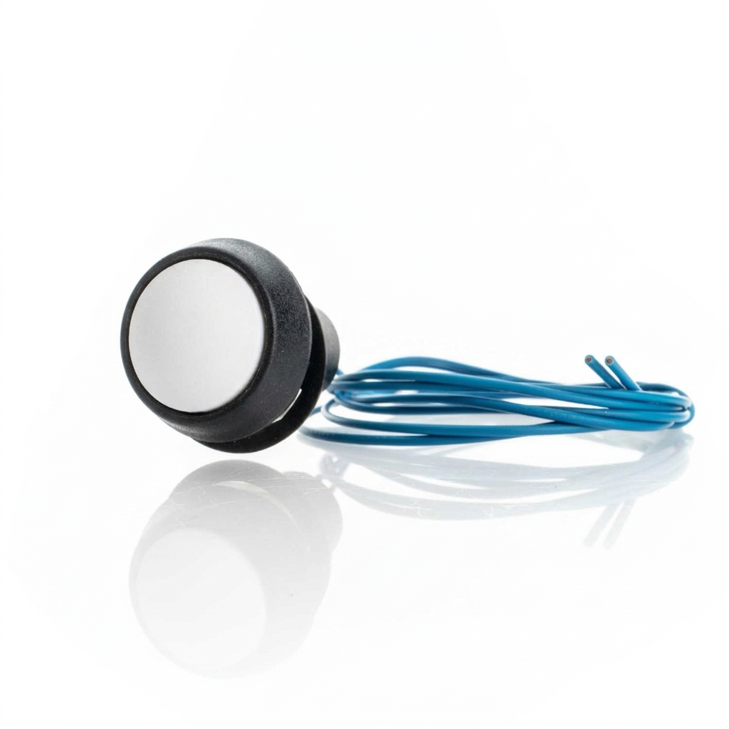 59er 12mm Kunststoff Taster Rund Weiss