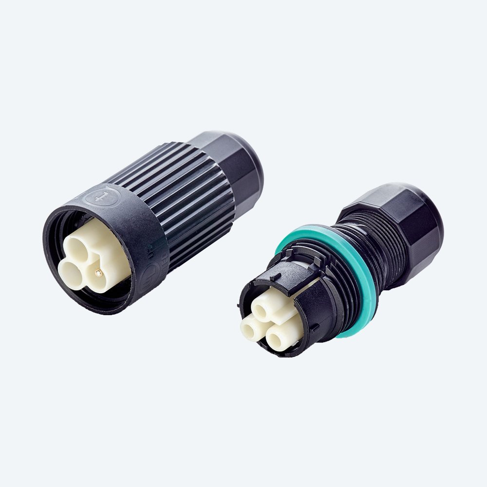 TH384 Kabel-Kabel-Steckverbinder, beide Hälften im Paar
