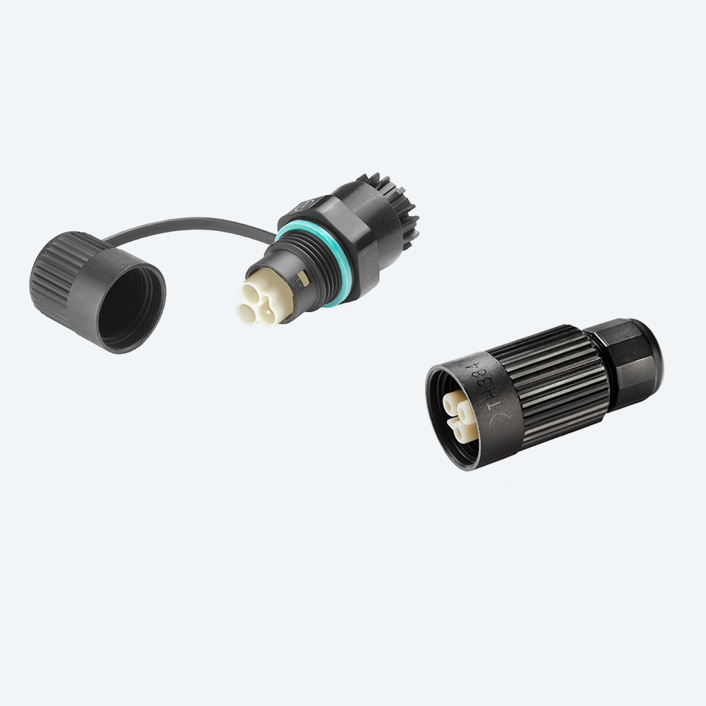TH386 panel plug and panel socket as a pair