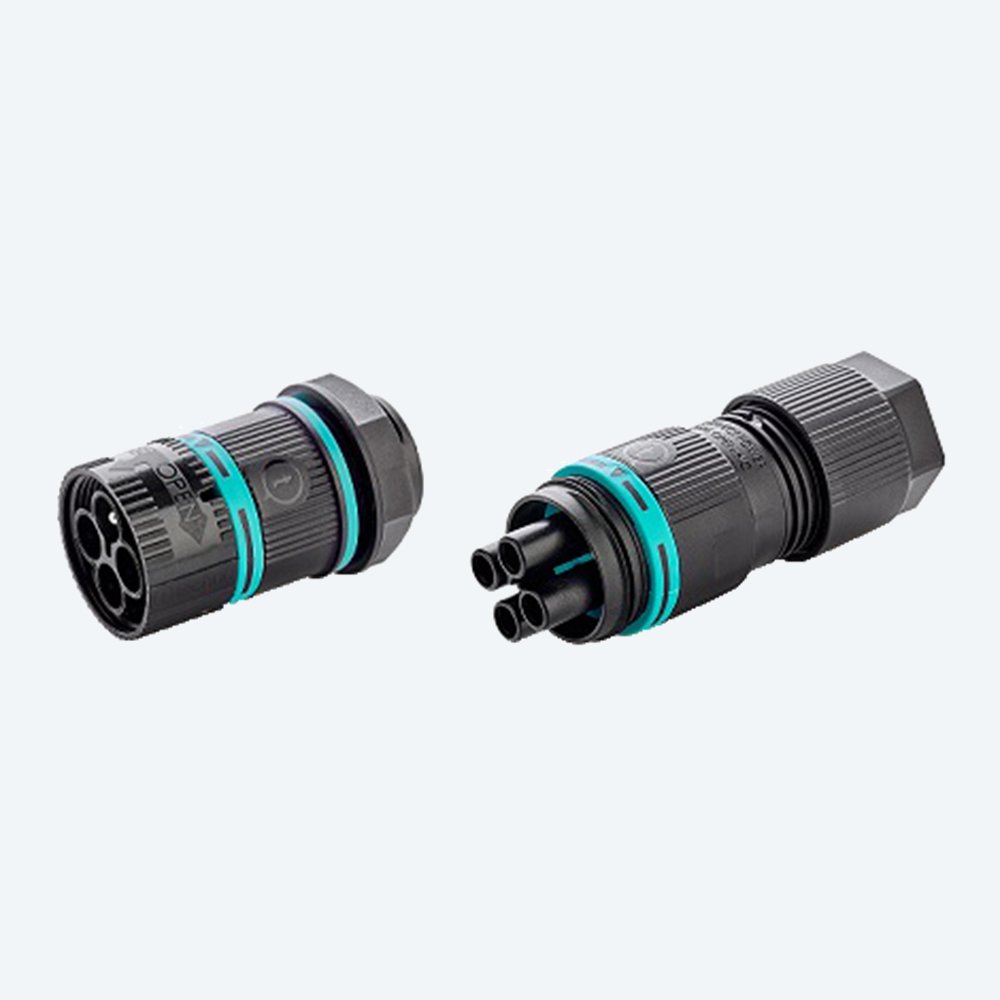 TH387 Steckverbindung aus Kabel- und Gehäuseseite