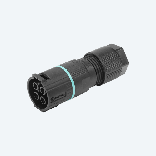 TH389U Kabelkupplung self-lock 3+PE polig