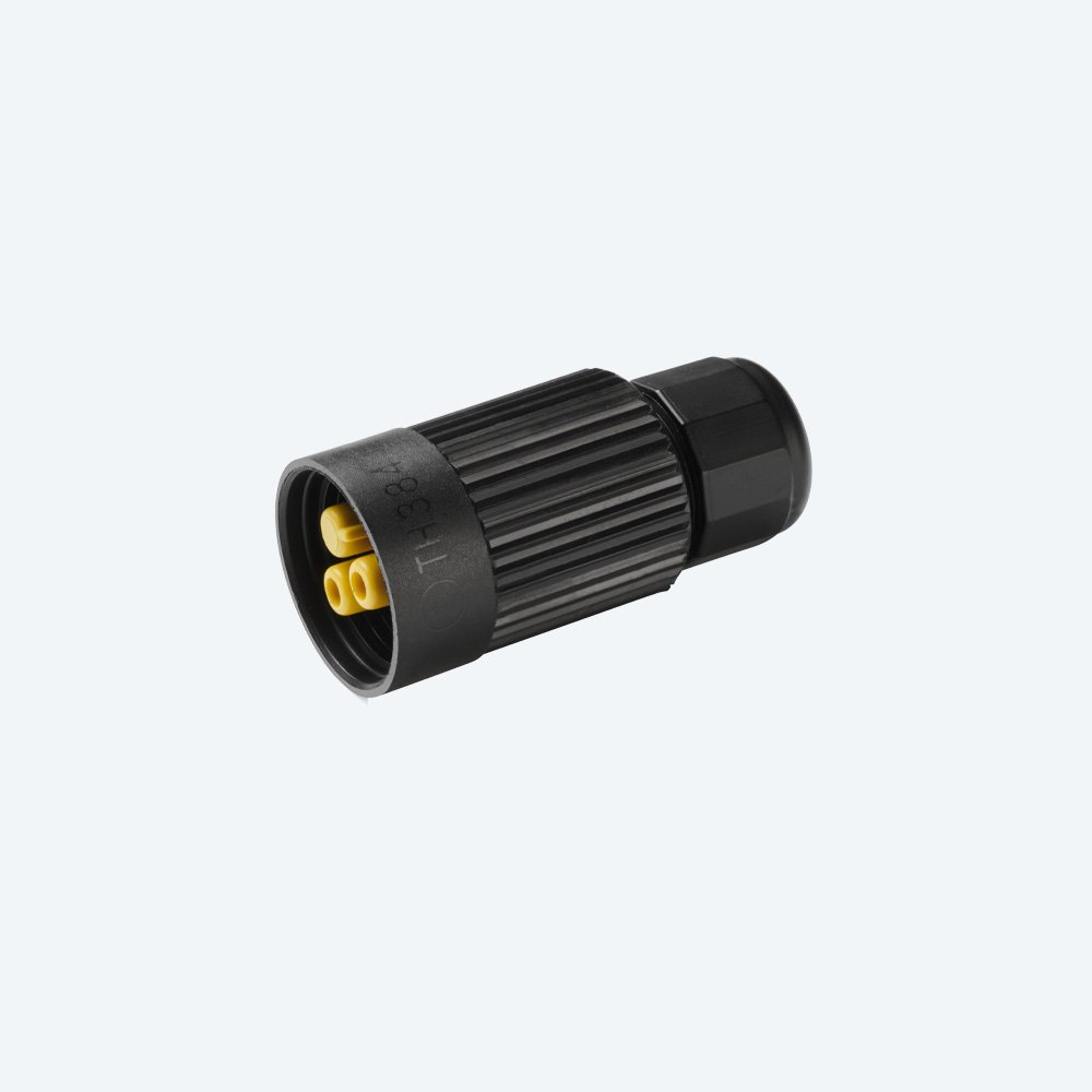 TH384 cable plug housing, female 2 poles