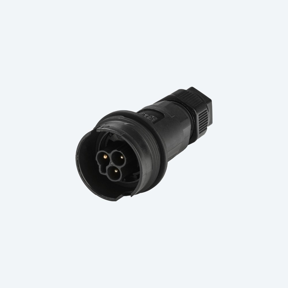 TH408 Kabelstecker männlich 3 polig