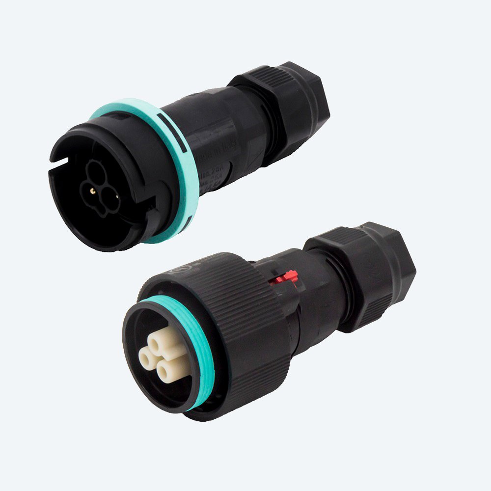 TH405 Set Stecker und Kupplung 3 polig